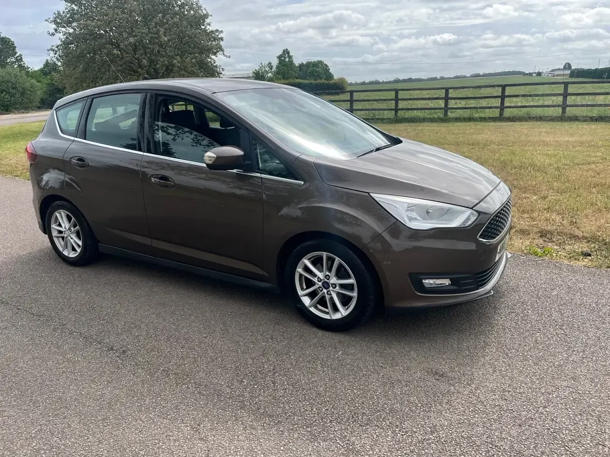 Used Ford C-MAX Zetec 118 HP (86 kW) 2016 Brown MPV