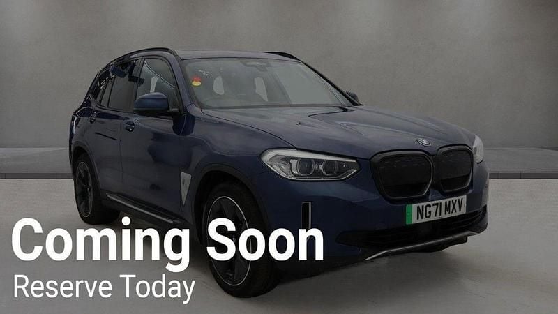 Used BMW iX3 Shadowline 210 kW (286 HP) 2021 Blue SUV