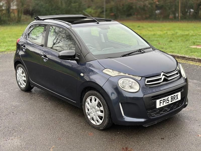 Used Citroën C1 Feel 82 HP (60 kW) 2015 Blue Hatchback