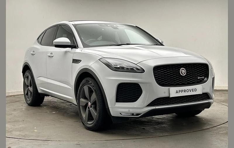 White Used 2019 Jaguar E-Pace Chequered Flag SUV | £17,000 (Good price) - Image 1/4