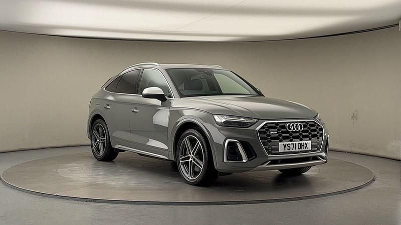 Quantum grey Used 2021 Audi SQ5 Sportback Design SUV | £37,250 - Image 1/4