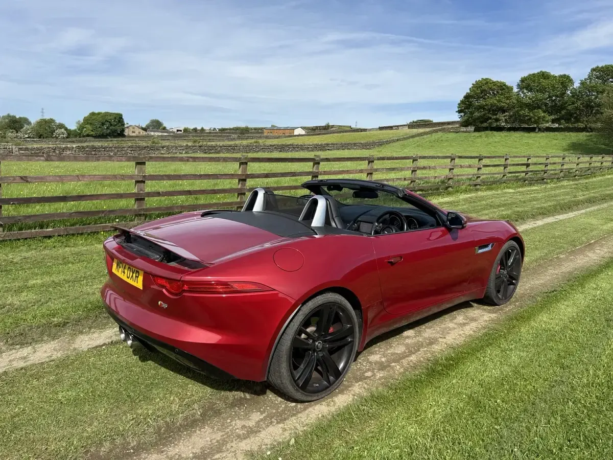 Usado Jaguar F-Type Supercharged 2014 Rojo Descapotable