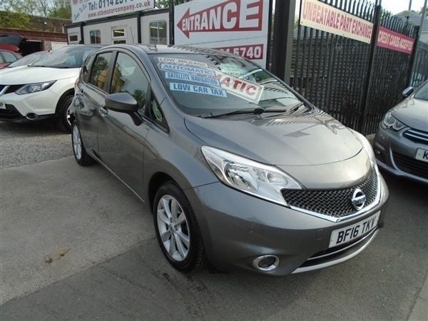 Metalic Used 2016 Nissan Note Acenta Premium MPV | £8,995 (Expensive) - Image 1/1