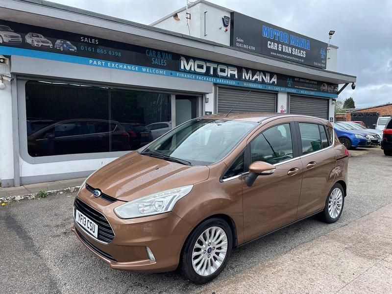 Used Ford B-MAX Titanium 100 HP (73 kW) 2013 Gold MPV
