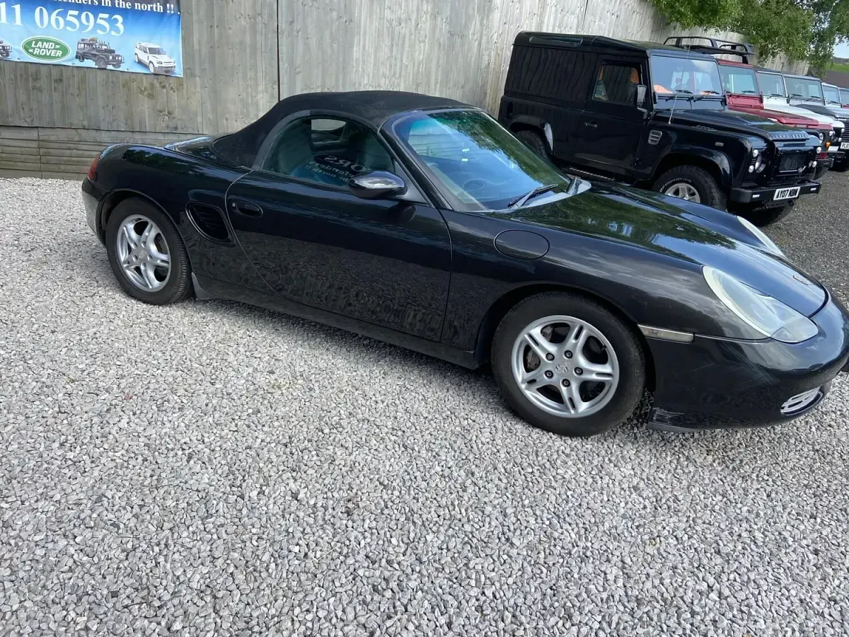 Used Porsche 986 Boxster 2000 Black Cabriolet