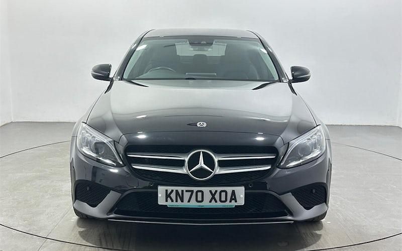 Used Mercedes C200 184 HP (135 kW) 2019 Black Sedan