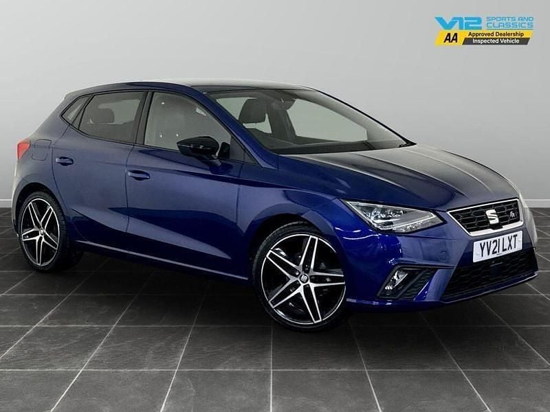 Blue Used 2021 Seat Ibiza FR Sport Hatchback | £13,795 (Fair price) - Image 1/2
