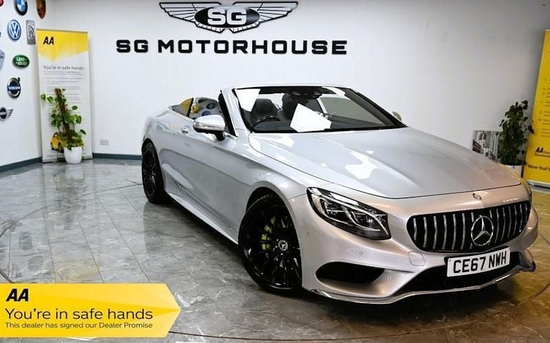 Silver Used 2017 Mercedes S500 AMG Line Premium Sedan | £39,985 (Expensive) - Image 1/4