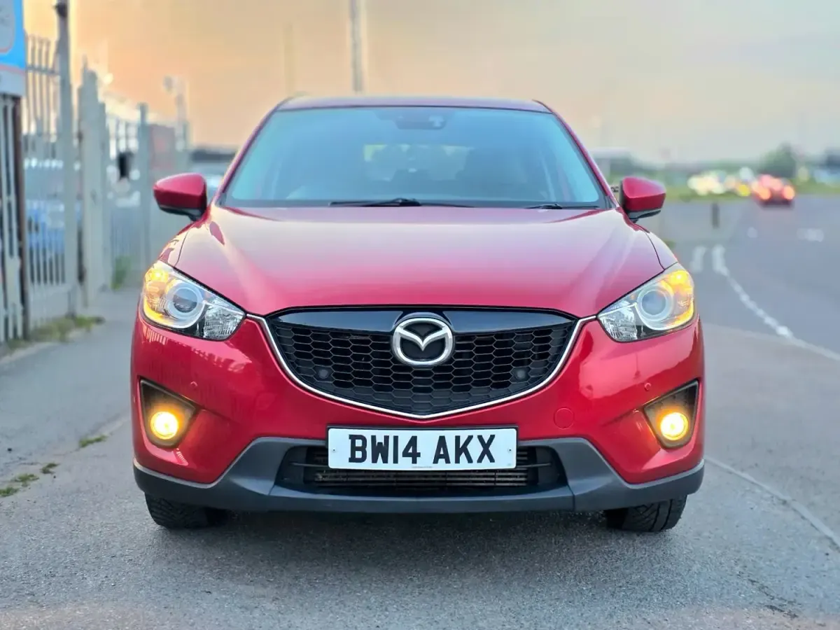 Usado Mazda CX-5 150 CV (110 kW) 2014 Rojo SUV