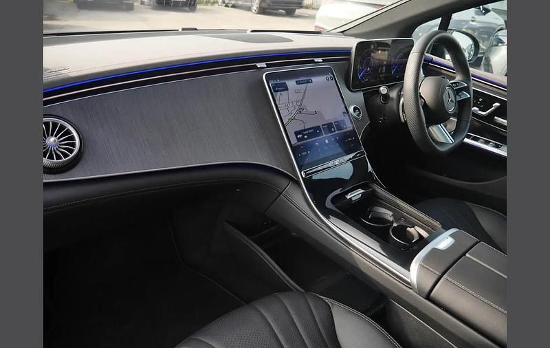 Used Mercedes EQE350 AMG line 214 kW (292 HP) 2025 Black Sedan