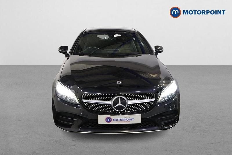 Used Mercedes C300 AMG line 258 HP (189 kW) 2019 Black Coupe