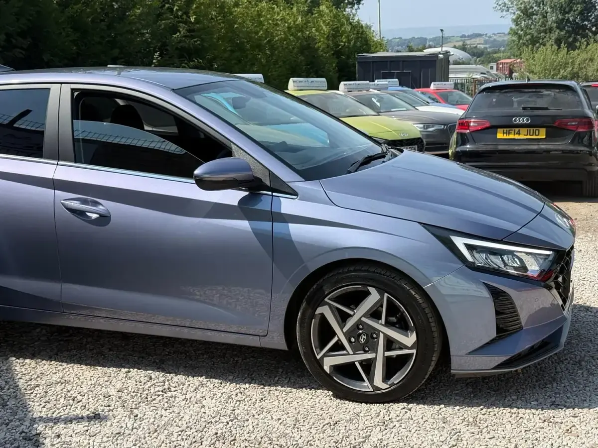 Used Hyundai i20 Premium 2025 Blue Hatchback