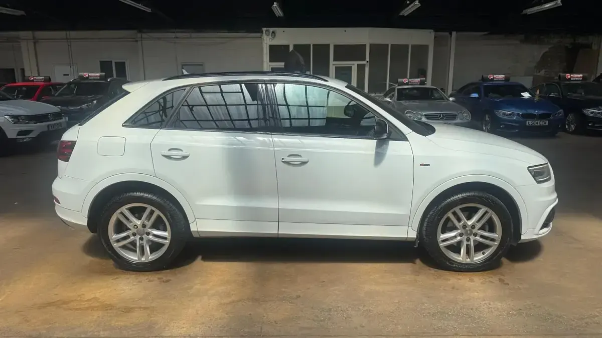 Used Audi Q3 S-Line 177 HP (130 kW) 2013 White SUV