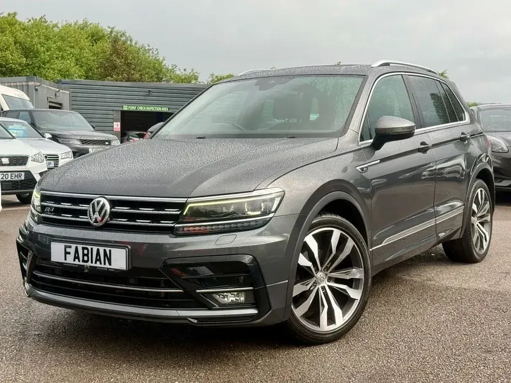 Used VW Tiguan R-line 150 HP (110 kW) 2017 Grey SUV