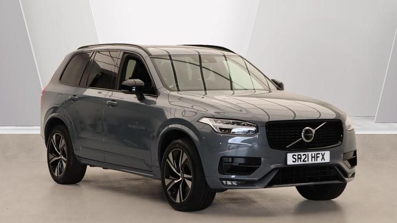 Grey Used 2021 Volvo XC90 R-Design SUV | £35,250 (Good price) - Image 1/4