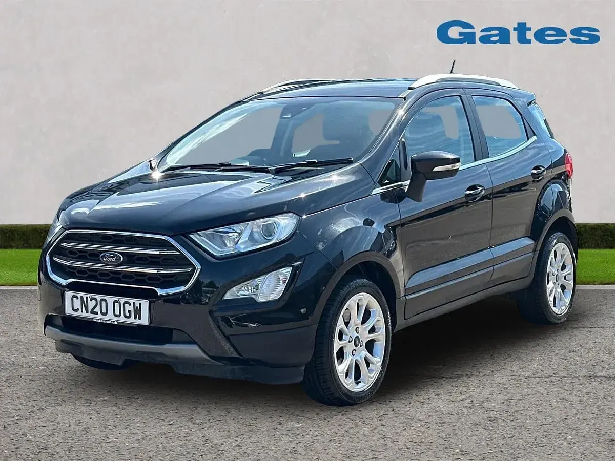 Used Ford Ecosport Titanium 125 HP (91 kW) 2020 Black SUV