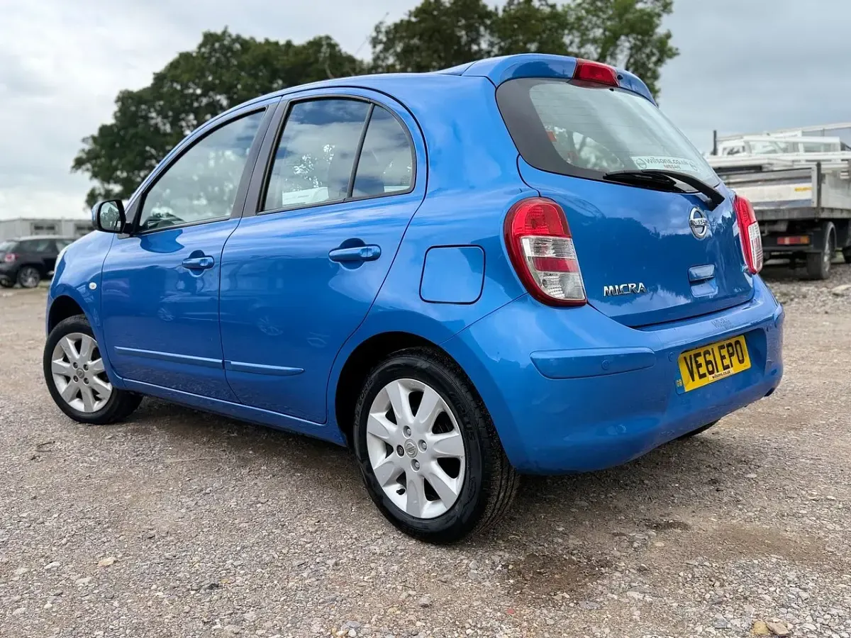 Used Nissan Micra Acenta 2011 Blue Hatchback