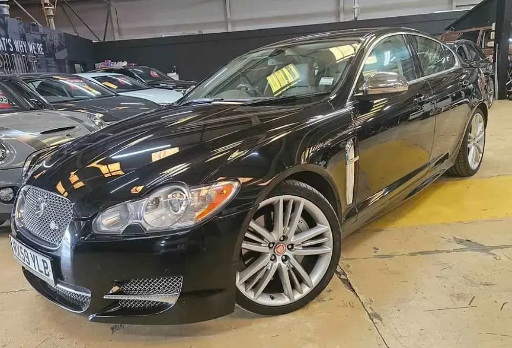 Used Jaguar XF Portfolio 275 HP (202 kW) 2009 Black Sedan