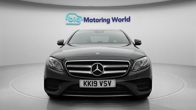 Used Mercedes E300 AMG line 2019 Black Sedan
