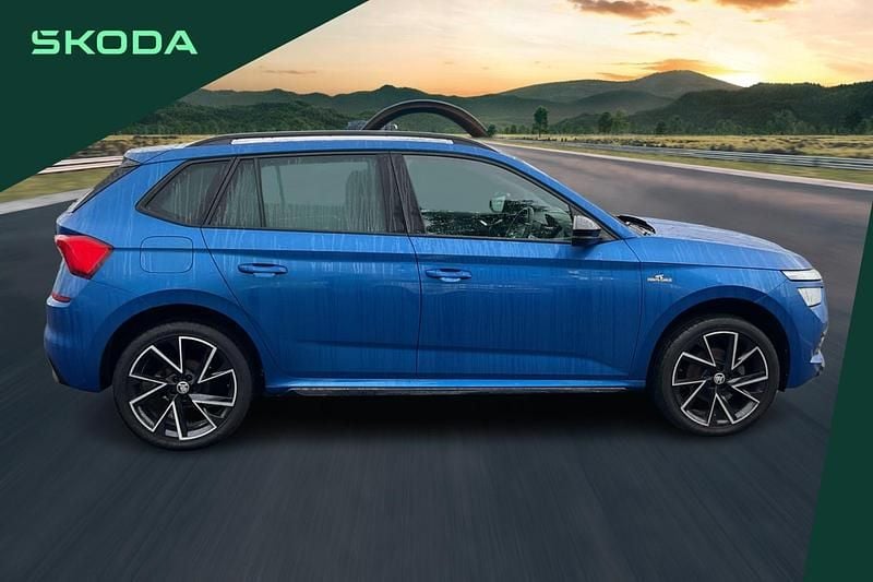 Used Skoda Kamiq Monte Carlo 115 HP (84 kW) 2024 Blue SUV