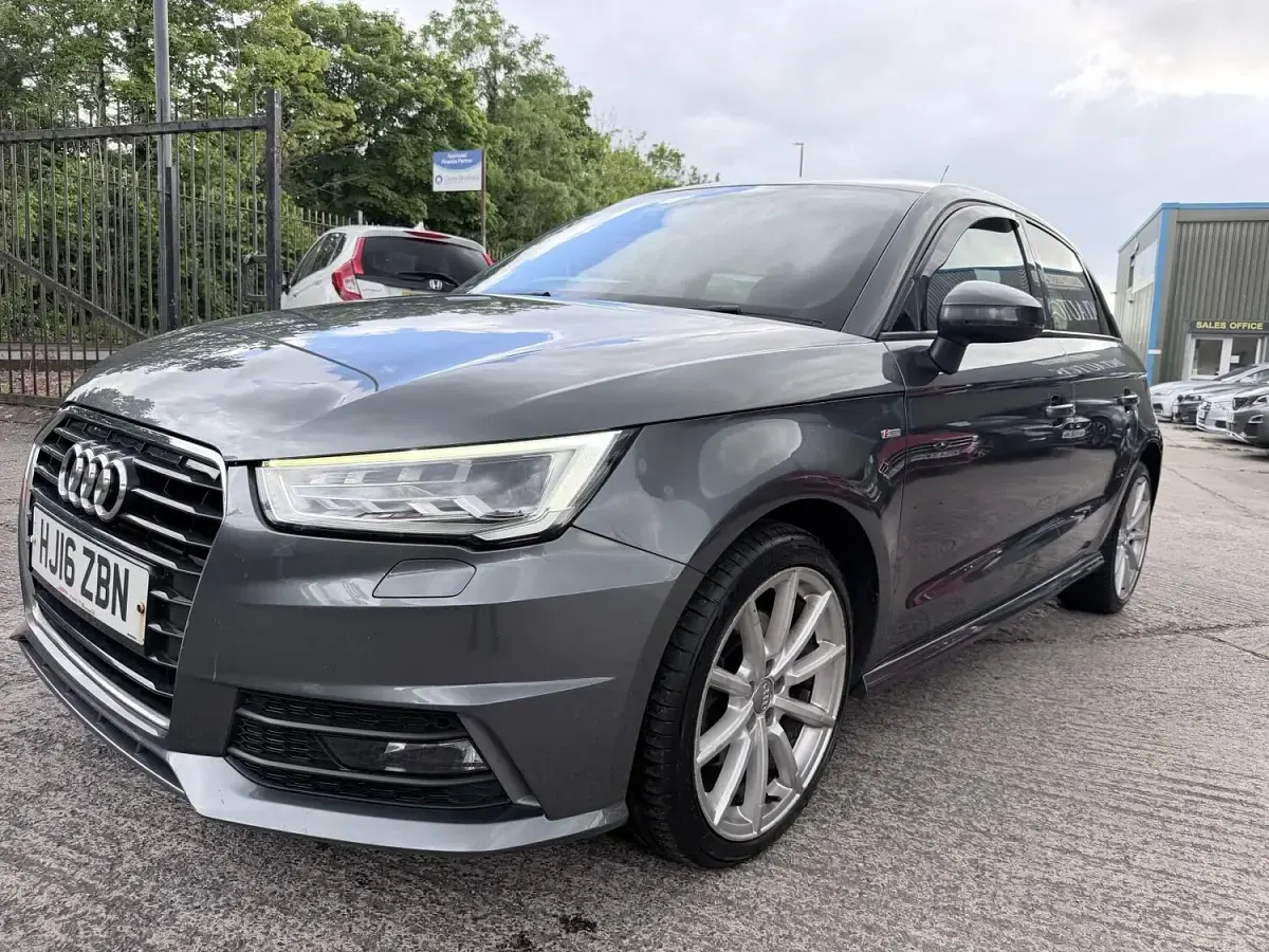 Used Audi A1 Sportback S-Line 116 HP (85 kW) 2016 Grey Hatchback