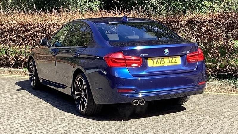 Used BMW 320 Sport Line 2016 Blue Sedan