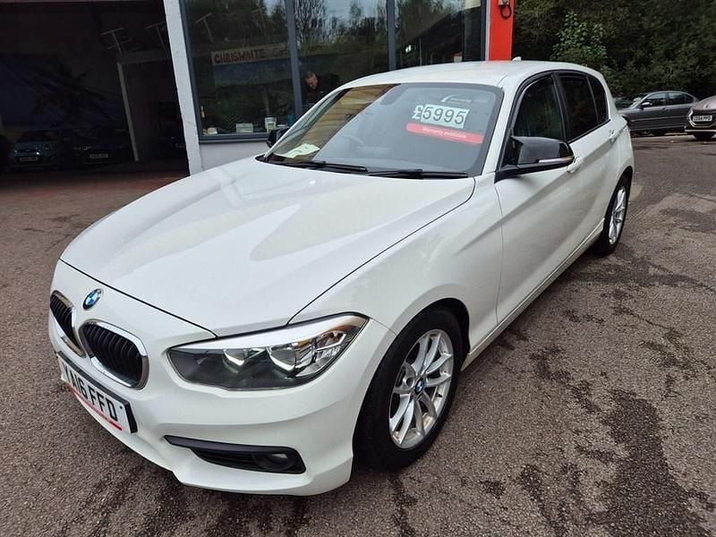 White Used 2016 BMW 116 Efficient Dynamics Hatchback | £5,995 (A bit pricey) - Image 1/4