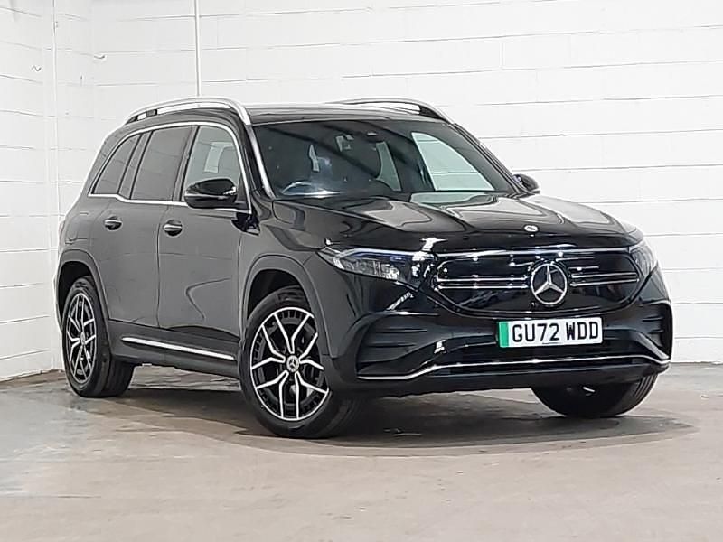 Black Used 2022 Mercedes EQB350 AMG Line Premium SUV | £26,298 (Fair price) - Image 1/4