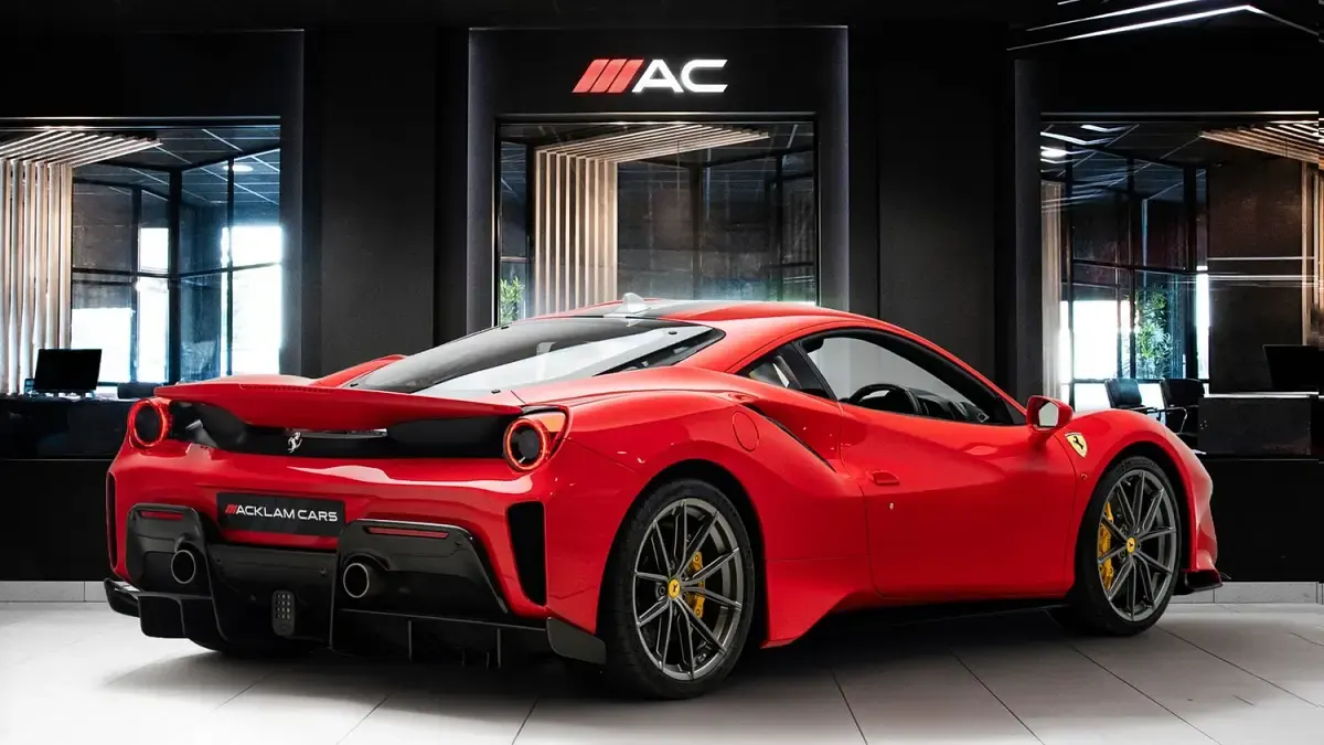 Used Ferrari 488 710 HP (522 kW) 2020 Red Coupe