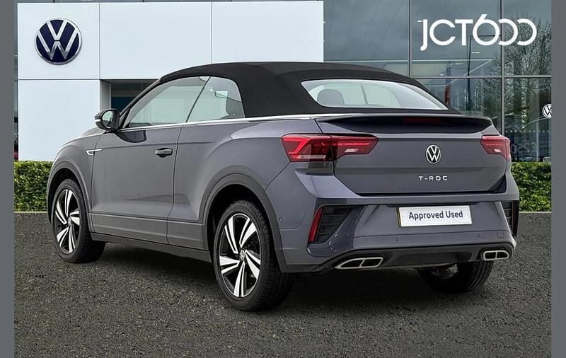 Used VW T-Roc Cabriolet R-line 150 HP (110 kW) 2025 Grey Cabriolet