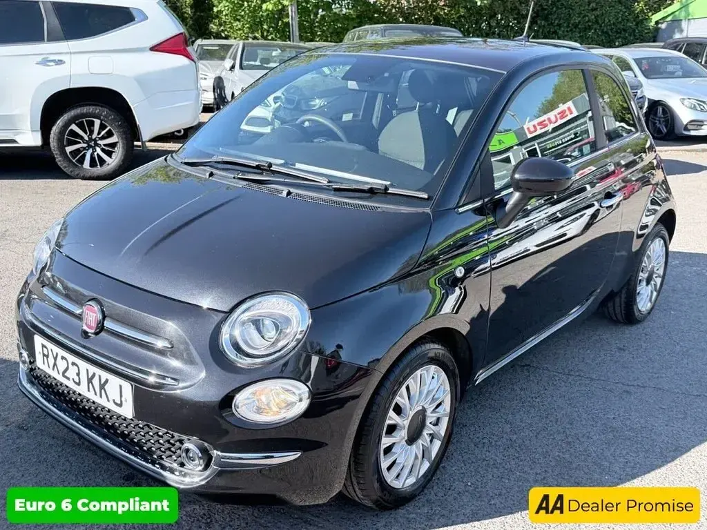 Used Fiat 500 2023 Black Hatchback