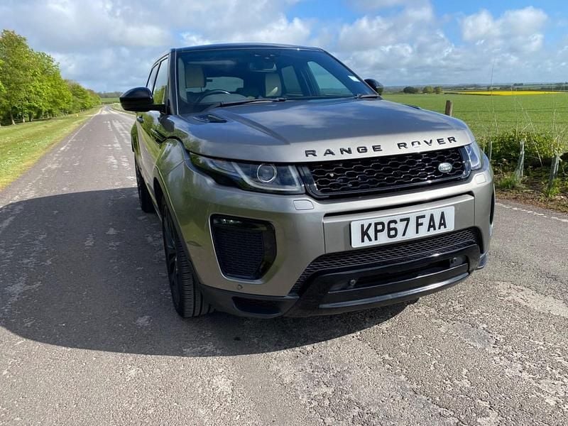 Used Land Rover Range Rover evoque HSE Dynamic 2017 Silver Estate