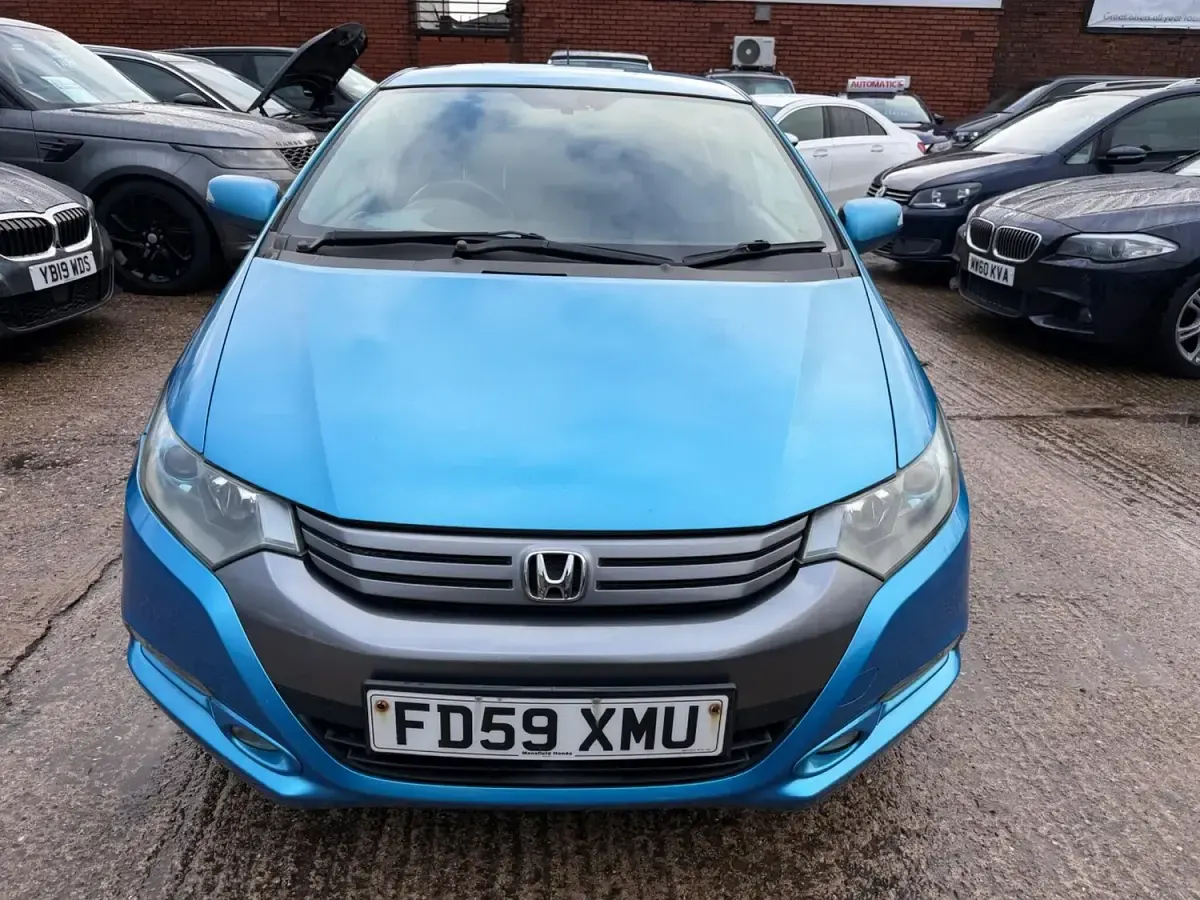 Used Honda Insight Hybrid 2010 Blue Hatchback