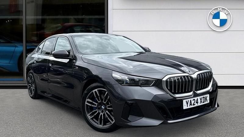Grey Used 2024 BMW 520 M Sport | £39,806 (Fair price) - Image 1/4
