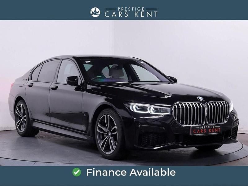 Black Used 2021 BMW 730 M Sport Sedan | £28,622 (Fair price) - Image 1/4