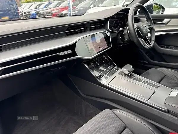 Used Audi A6 S-Line 204 HP (150 kW) 2023 Blue Sedan