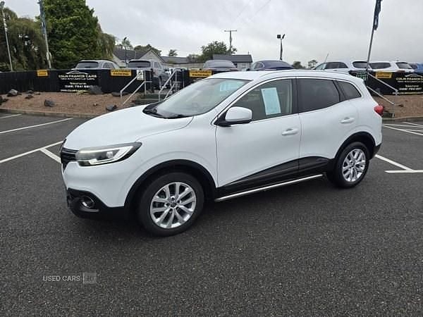 Used Renault Kadjar Dynamique 110 HP (80 kW) 2017 White SUV