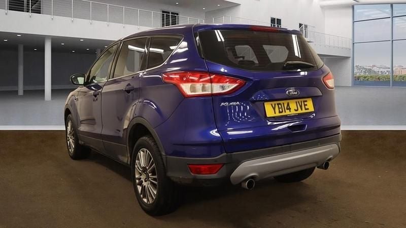 Used Ford Kuga Titanium 140 HP (102 kW) 2014 Impact blue pearl SUV