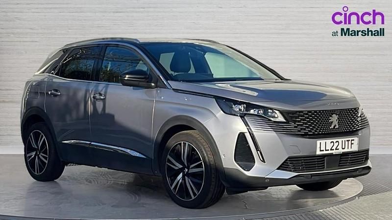 Grey Used 2022 Peugeot 3008 Premium Hatchback | £16,663 (Fair price) - Image 1/4