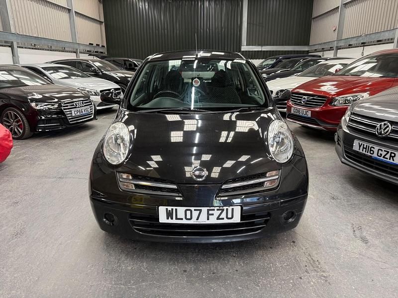 Used Nissan Micra 79 HP (58 kW) 2007 Black Hatchback