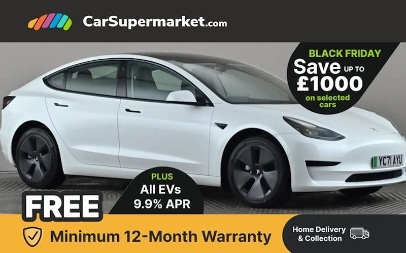 Used 2021 Tesla Model 3 Standard Range Sedan | £18,197 (Fair price) - Image 1/3