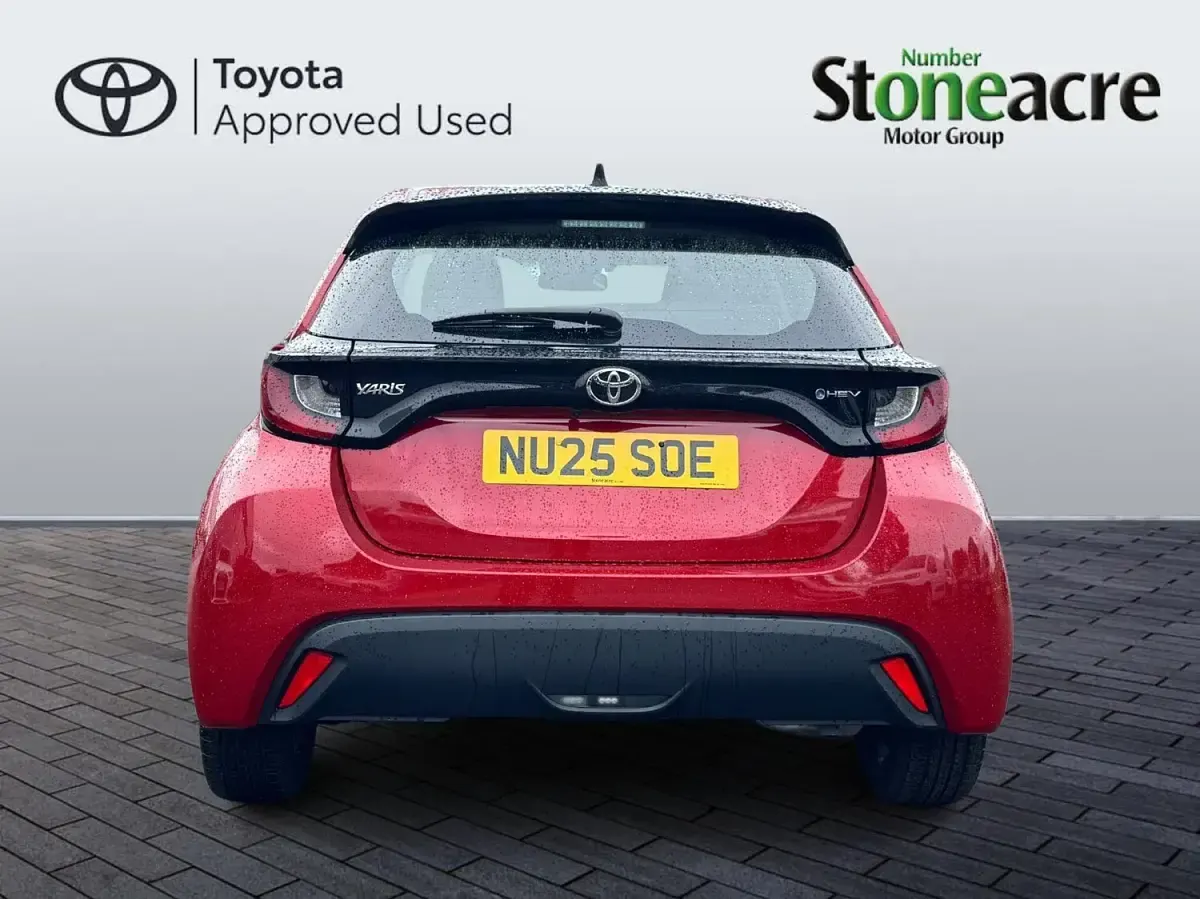 Used Toyota Yaris 2025 Red Hatchback