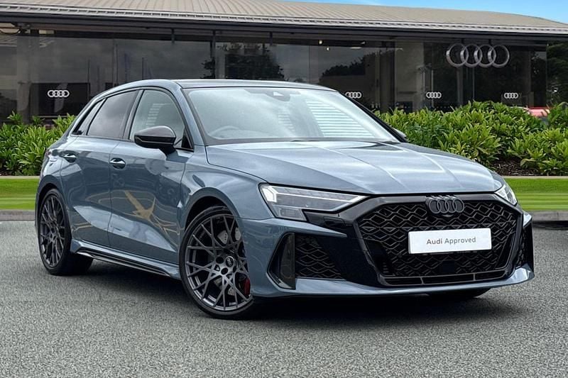 Grey Used 2025 Audi RS3 Comfort Hatchback | £62,750 (A bit pricey) - Image 1/4