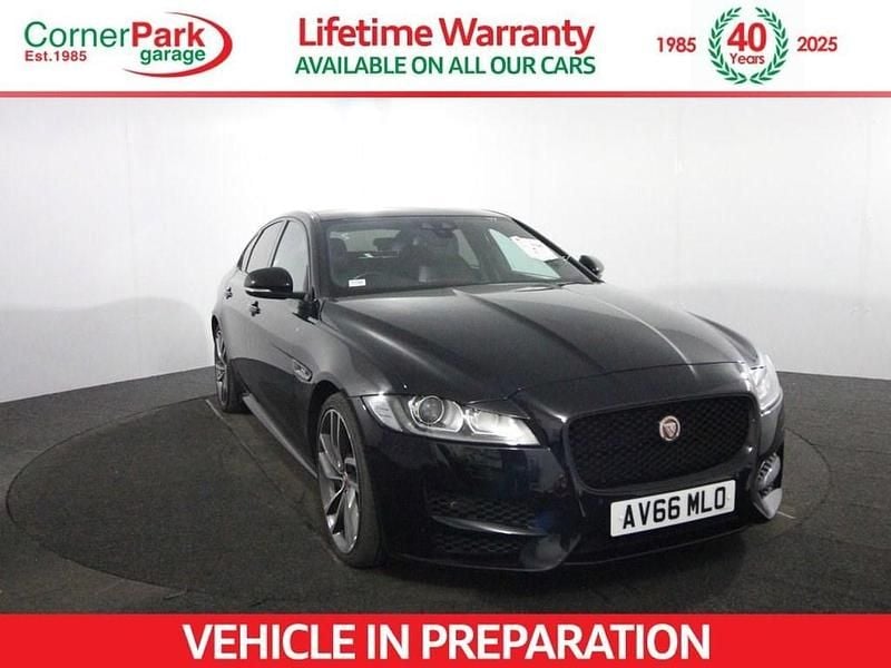 Black Used 2016 Jaguar XF R-Sport Sedan | £10,499 (Fair price) - Image 1/1