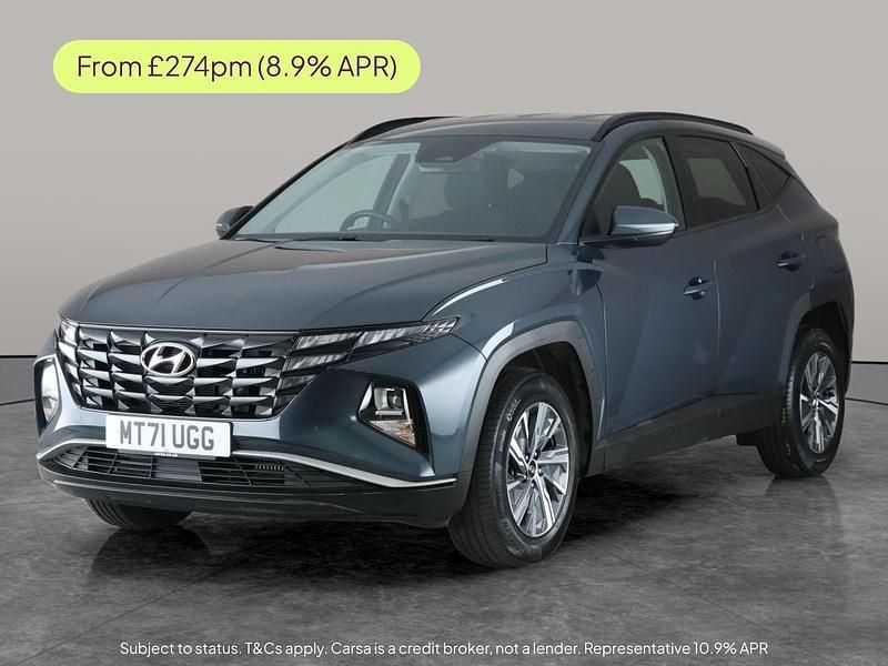 Blue Used 2021 Hyundai Tucson SE SUV | £19,257 (Super price) - Image 1/2