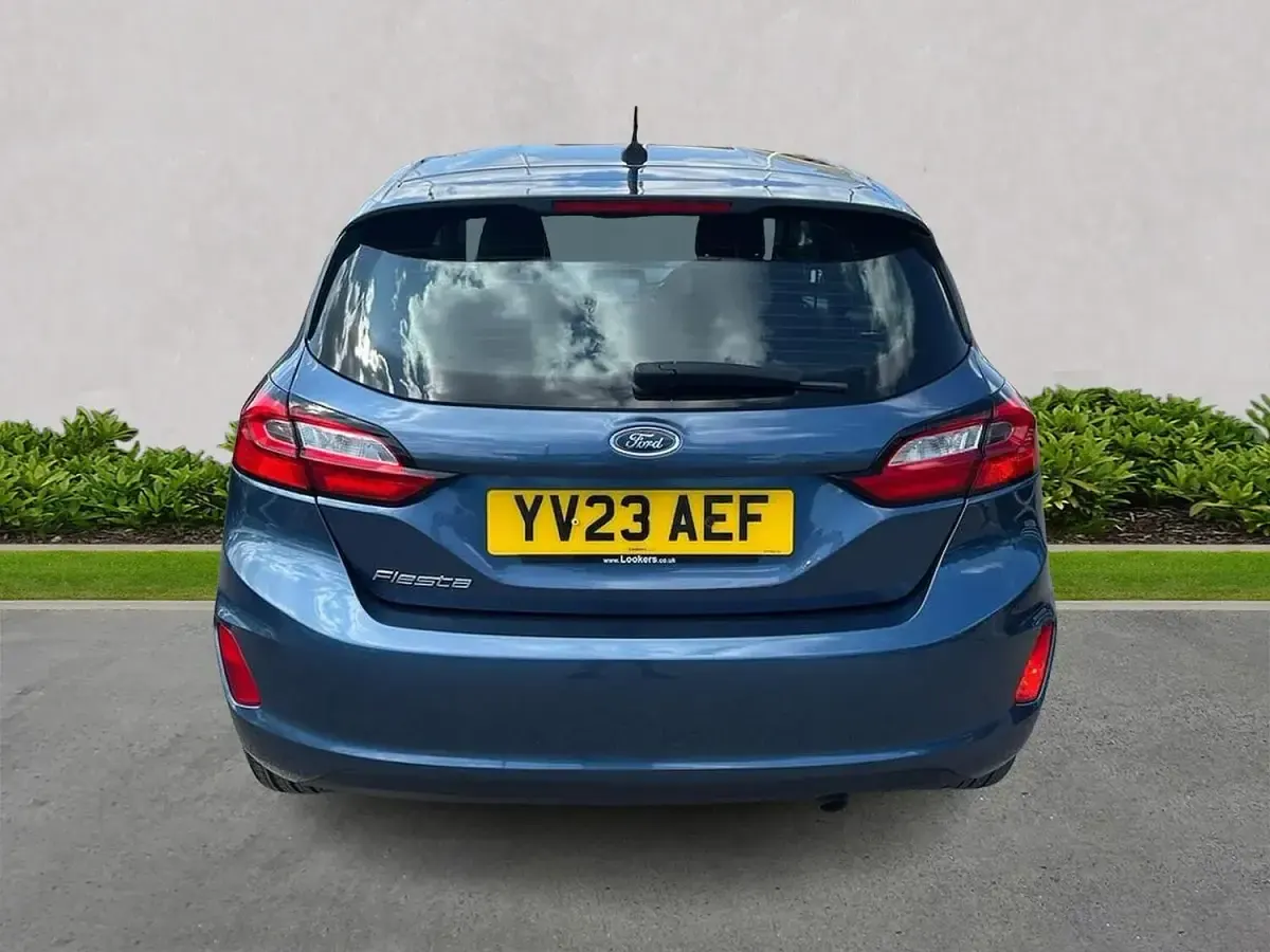Used Ford Fiesta Trend 75 HP (55 kW) 2023 Blue Hatchback