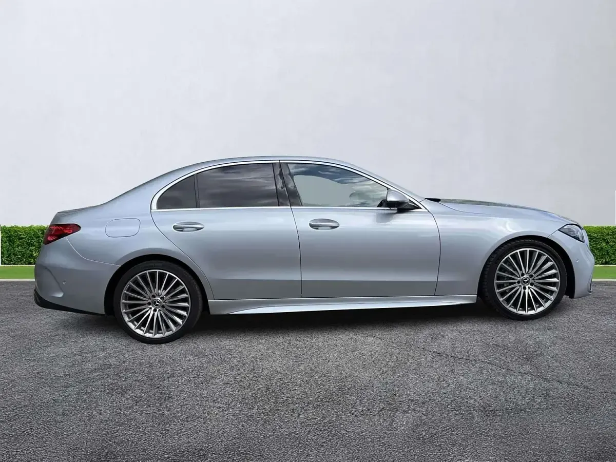 Used Mercedes C300e AMG Line Premium 2024 Silver Sedan
