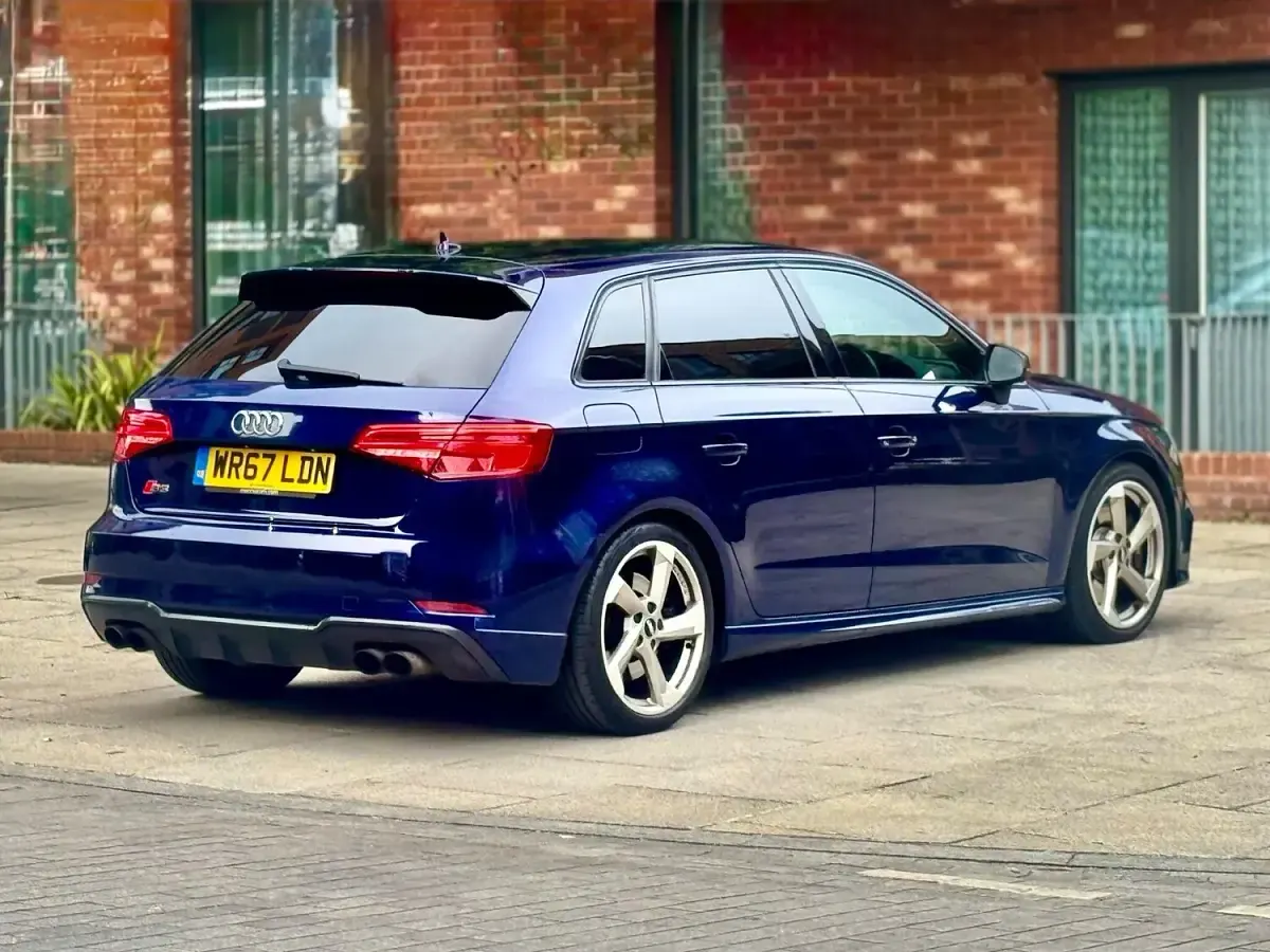 Used Audi S3 Sportback Black Edition 2017 Blue Hatchback