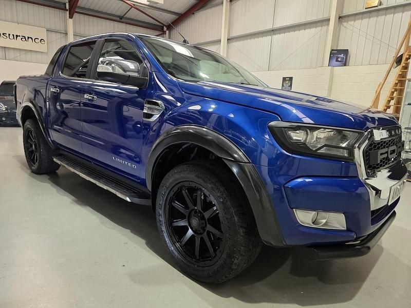 Used Ford Ranger Limited 200 HP (147 kW) 2016 Blue Pickup