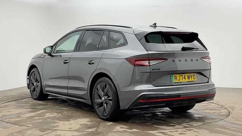 Used Skoda Enyaq iV vRS 183 kW (250 HP) 2024 Graphite grey metallic SUV